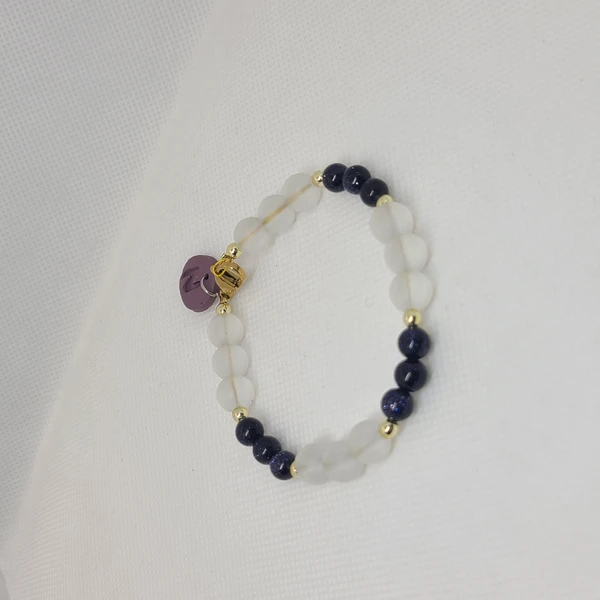 Piedra Lluvia de Plata y Cuarzo Cristal 1