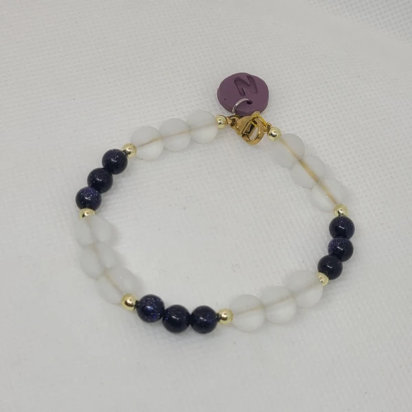 pareja cuarzo cristal y lluvia de plata